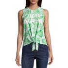 Aloha Weekend Allover Palm Tank - Junior