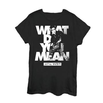 Justin Bieber Graphic T-shirt- Juniors
