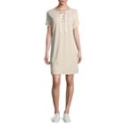Xersion Short Sleeve Lace Up Dress