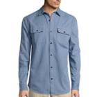 St. John's Bay Long-sleeve Corded Denim Sport Shirt