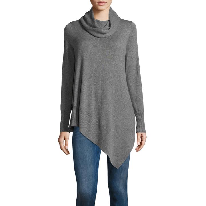 A.n.a Long Sleeve Cowl Neck Pullover Sweater