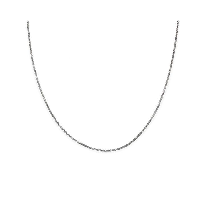 Silver Reflections™ Stainless Steel Rolo Chain Necklace