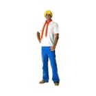Scooby-doo Fred Adult Costume - One-size Fits Most