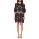 Ronni Nicole Elbow Sleeve Floral Sheath Dress