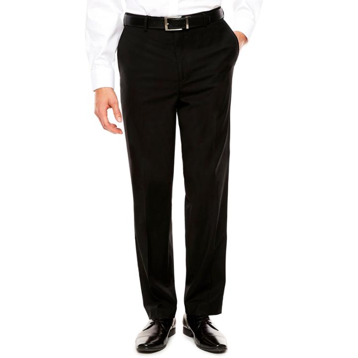 Savane Flat Front Premium Flex Gabardine Dress Pants