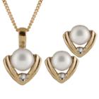 Womens 2-pc. Diamond Accent 14k Gold Jewelry Set
