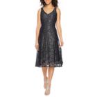 J Taylor Sleeveless Lace Sheath Dress