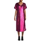 Tracee Ellis Ross For Jcp Glow Short-sleeve Sequin Dress
