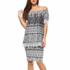 White Mark Print From Tip To Toe Set 2-pack Skirt Set
