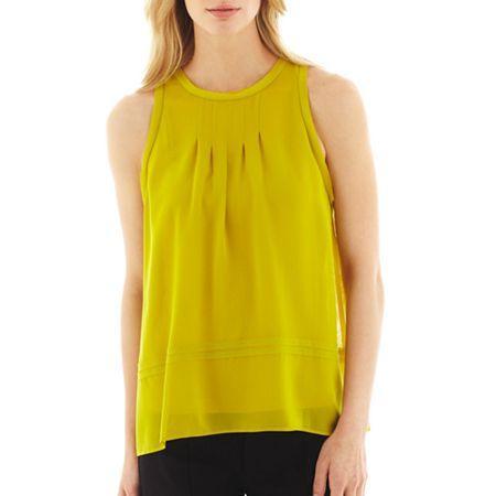 Nicole By Nicole Miller High-low Tank Top