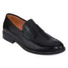 Stafford Allen Mens Leather Dress Loafers