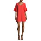 Heart N Soul Elbow Sleeve A-line Dress-juniors