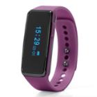 Nuband Activ+ Activity And Sleep Tracking Unisex Purple Strap Watch-nu-g0002-pp