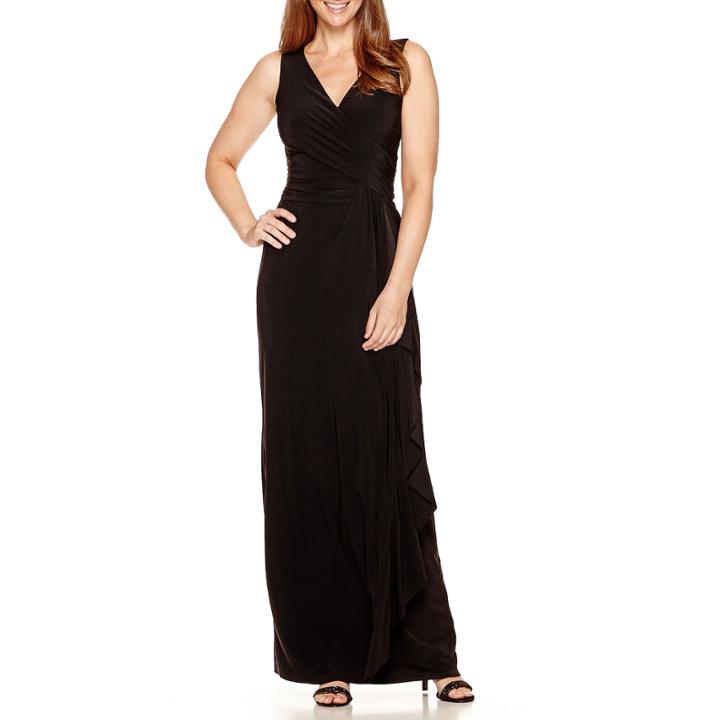 Tiana B. Cap-sleeve Lace-overlay Fit-and-flare Dress - Tall
