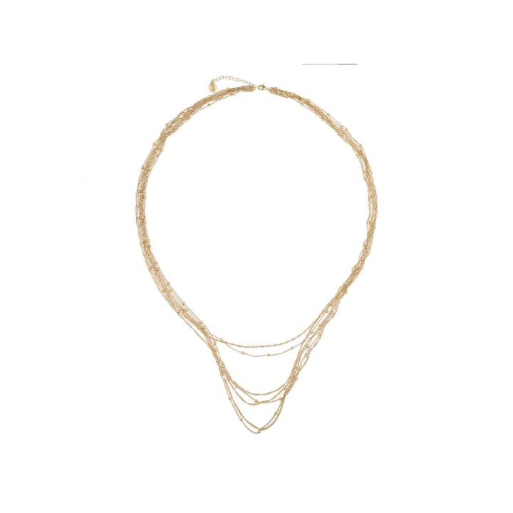 Liz Claiborne Goldtone Long Strandage Necklace