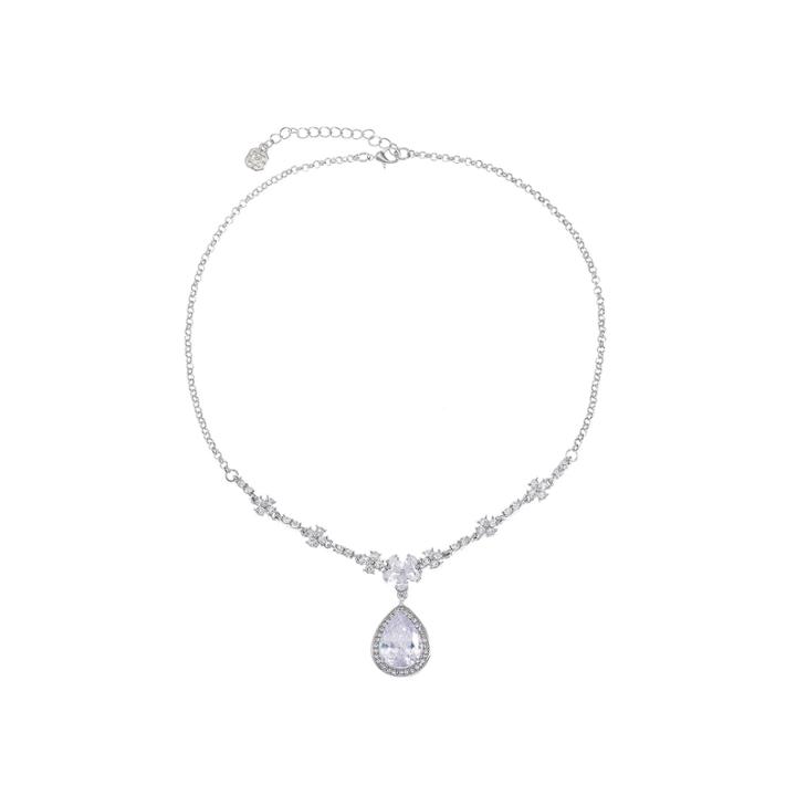 Monet Jewelry Womens Clear Cubic Zirconia Y Necklace