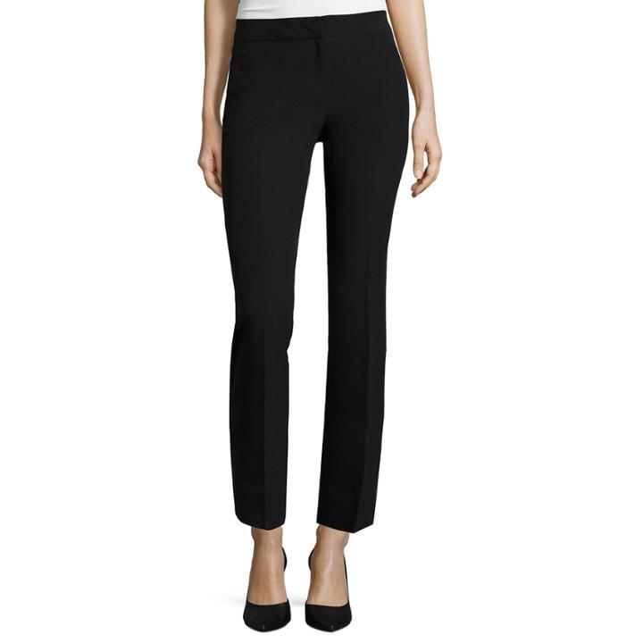 Worthington Kicky Modern Fit Flare Leg Cropped Pants - Tall