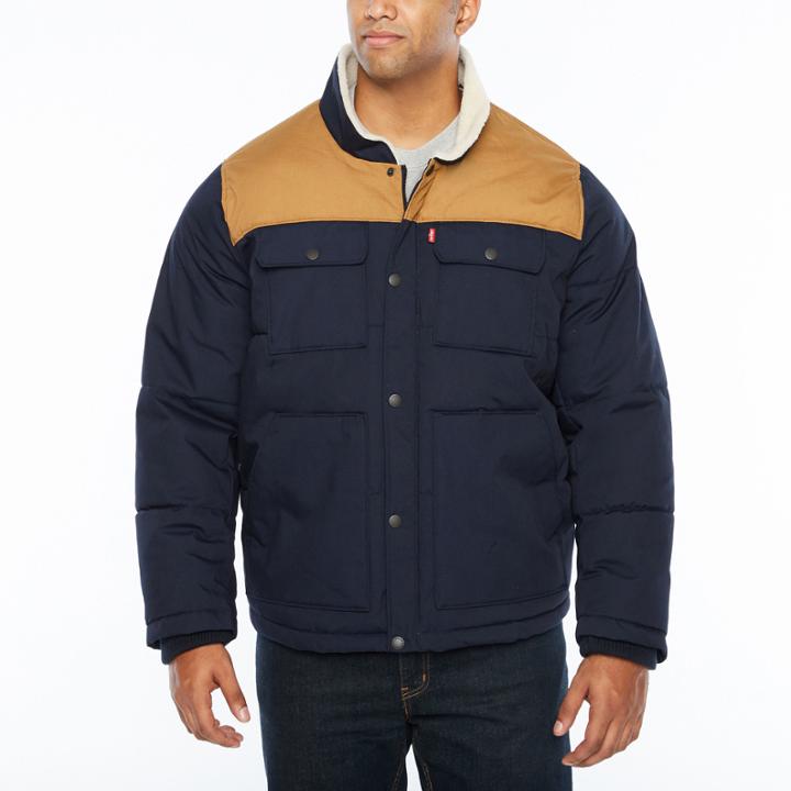Levi's Sherpa Lined Trucker Jacket-big And Tall