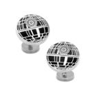 Star Wars Recessed Matte Death Star Cuff Links