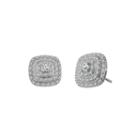 Limited Quantities 1/2 Ct. T.w. Diamond 10k White Gold Stud Earrings