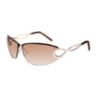 Rocawear Half Frame Round Uv Protection Sunglasses-womens