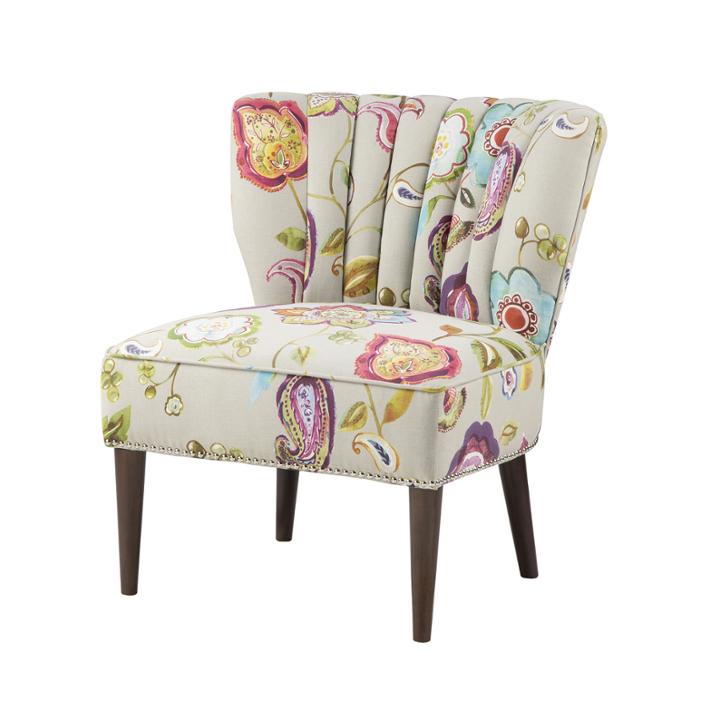Madison Park Abigail Wingback Slipper Chair