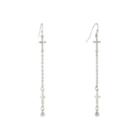1928 Religious Jewelry 14k Gold Over Brass Drop Earrings