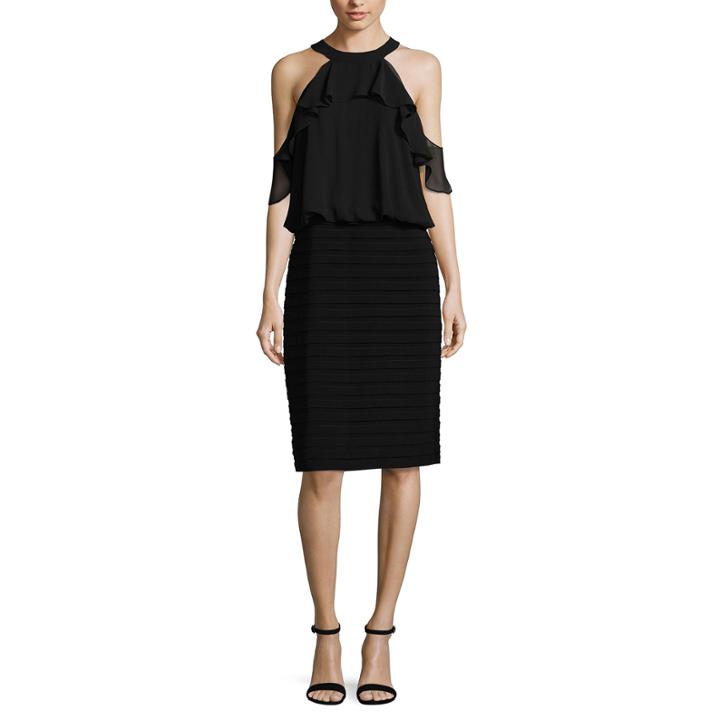 Scarlett Sleeveless Blouson Dress-tall