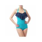Phistic Women's Ruby Tankini Top Bikini 2piece Swimwear Set