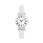 Mixit Womens White Strap Watch-pts2236slwt
