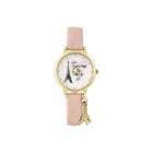 Mixit Paris Womens Pink Strap Watch-pts5071par