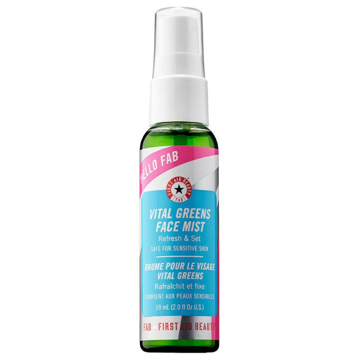First Aid Beauty Hello Fab Vital Greens Face Mist