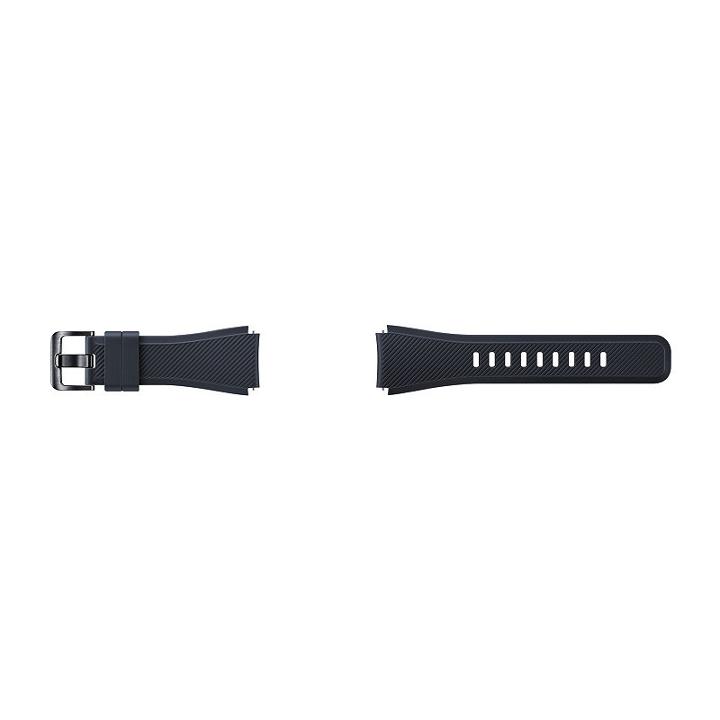 Samsung Wearables Gear S3 Compatible Unisex Black Watch Band-et-ysu76mbegus