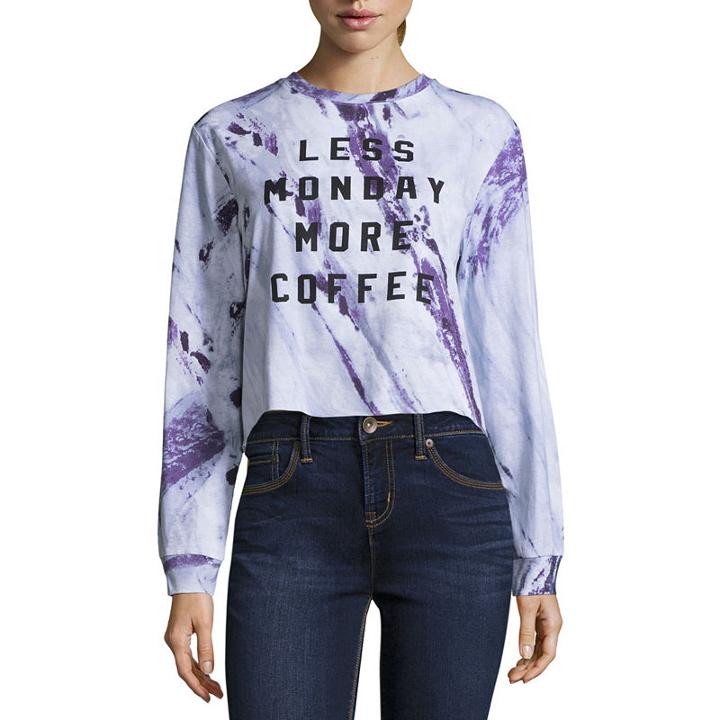 Marble Cropped Tee - Juniors