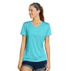 Champion Short Sleeve V Neck T-shirt-womens