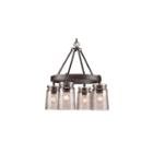 Travers 4-light Chandelier In Rubbed Bronze