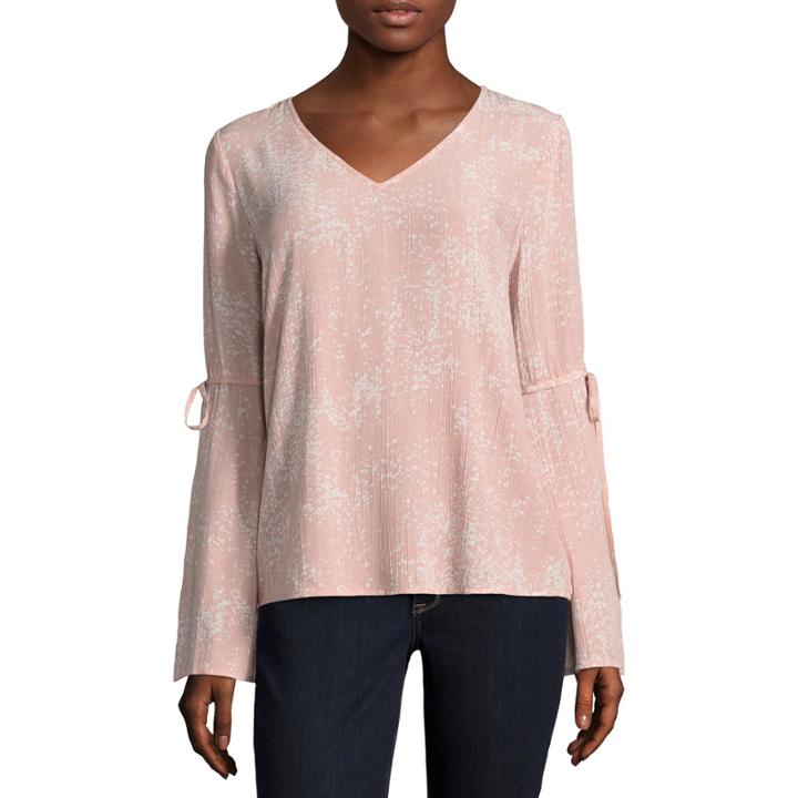 A.n.a. Tie Sleeve Blouse