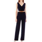 Alyx Sleeveless Surplice Belted Jumpsuit