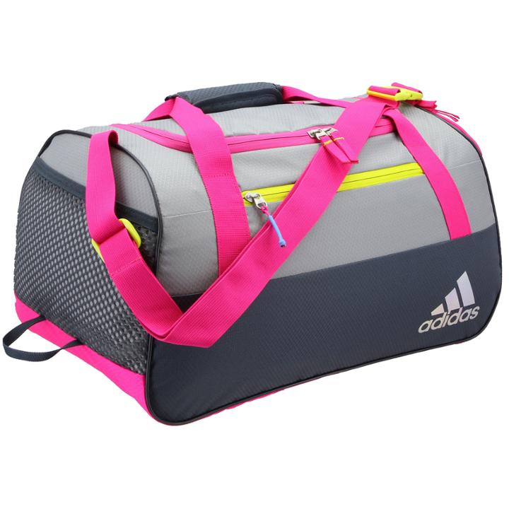 Squad Iii Duffel Grey Pink Slime