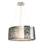 Aramis Collection 8 Light Chrome Finish And Clearcrystal Chandelier