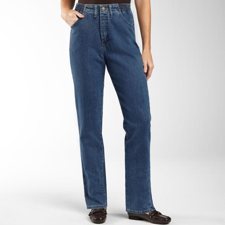 Lee Womens Jeans, Side Elastic Petite