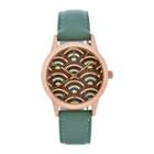 Mixit Womens Green Strap Watch-wac5297jc