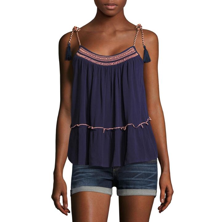 Arizona Rayon Tank Top-juniors
