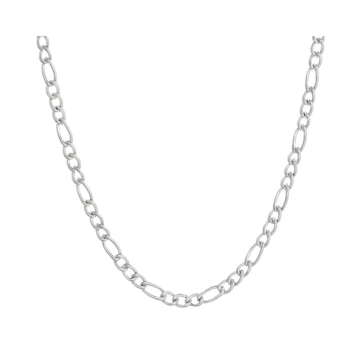 Mens Stainless Steel 30 4mm Figaro Chain