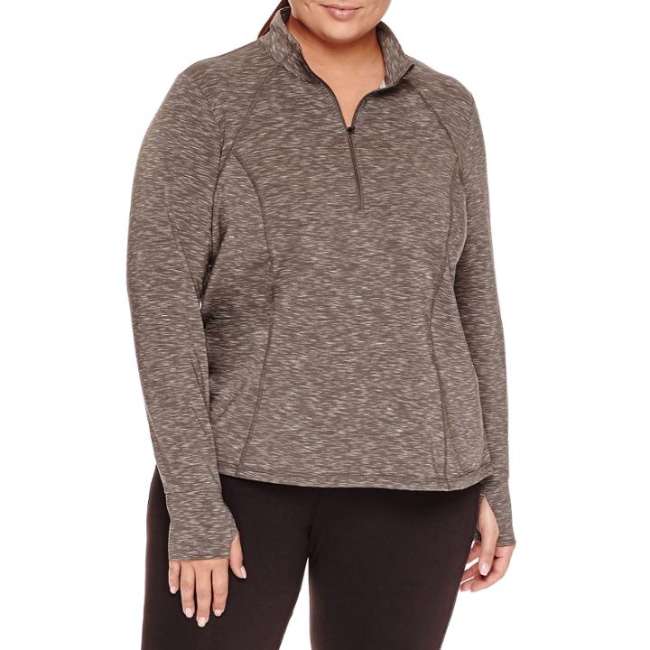 Xersion Quarter-zip Pullover Plus