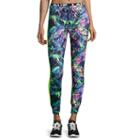Tropical Print Performance Jogger Pants
