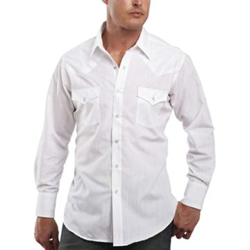 Ely Cattleman Metallic-accent Snap Shirt