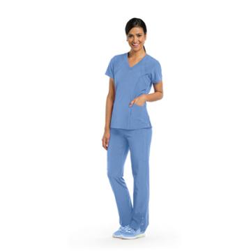Barco One Womens V-neck Scrub Top