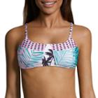 Social Angel Leaf Triangle Swimsuit Top-juniors