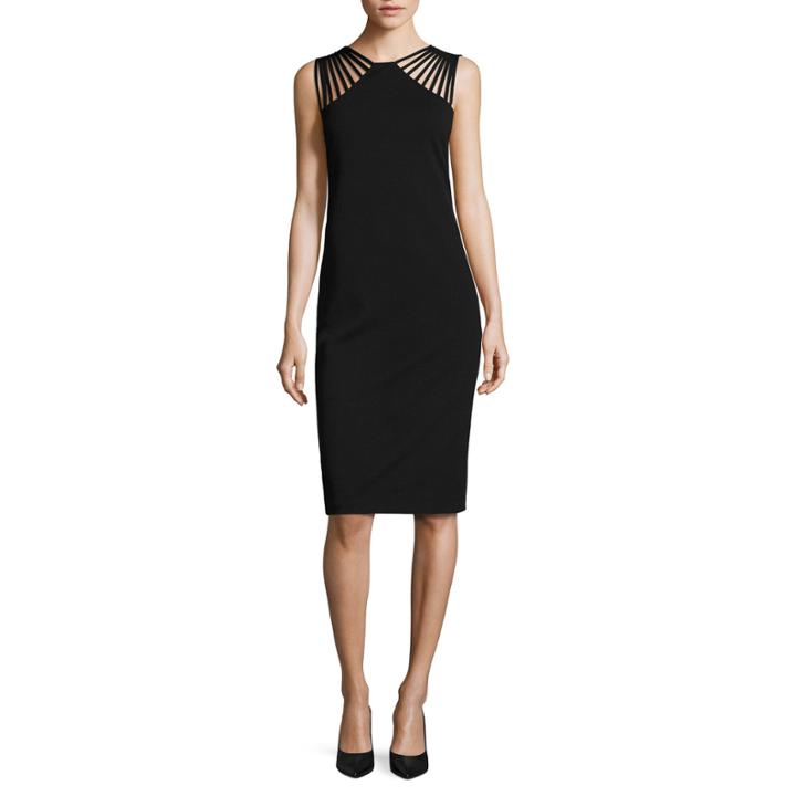 Ronni Nicole Strap Shoulder Sheath Dress